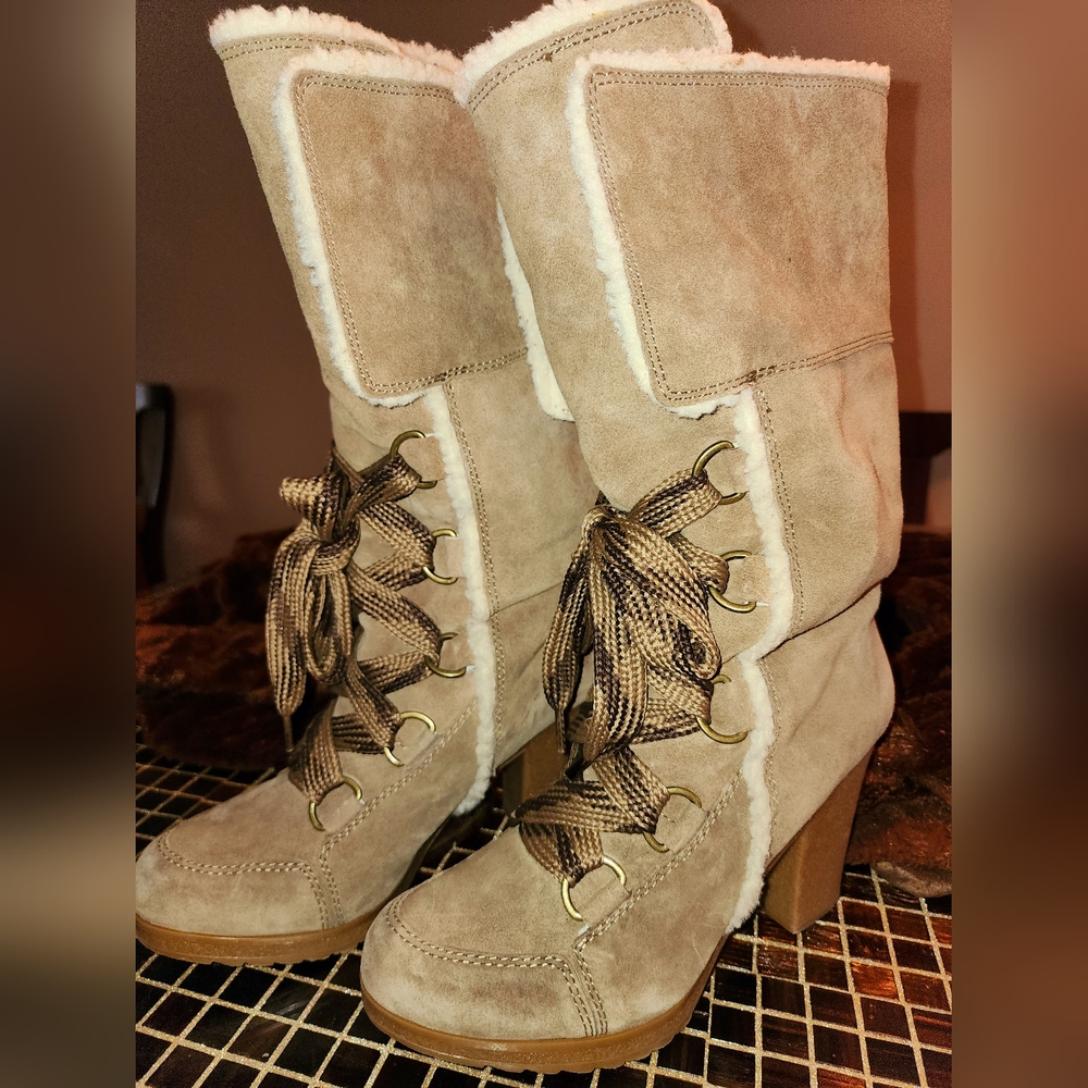 Nine West Fabulous Boots Size 12M